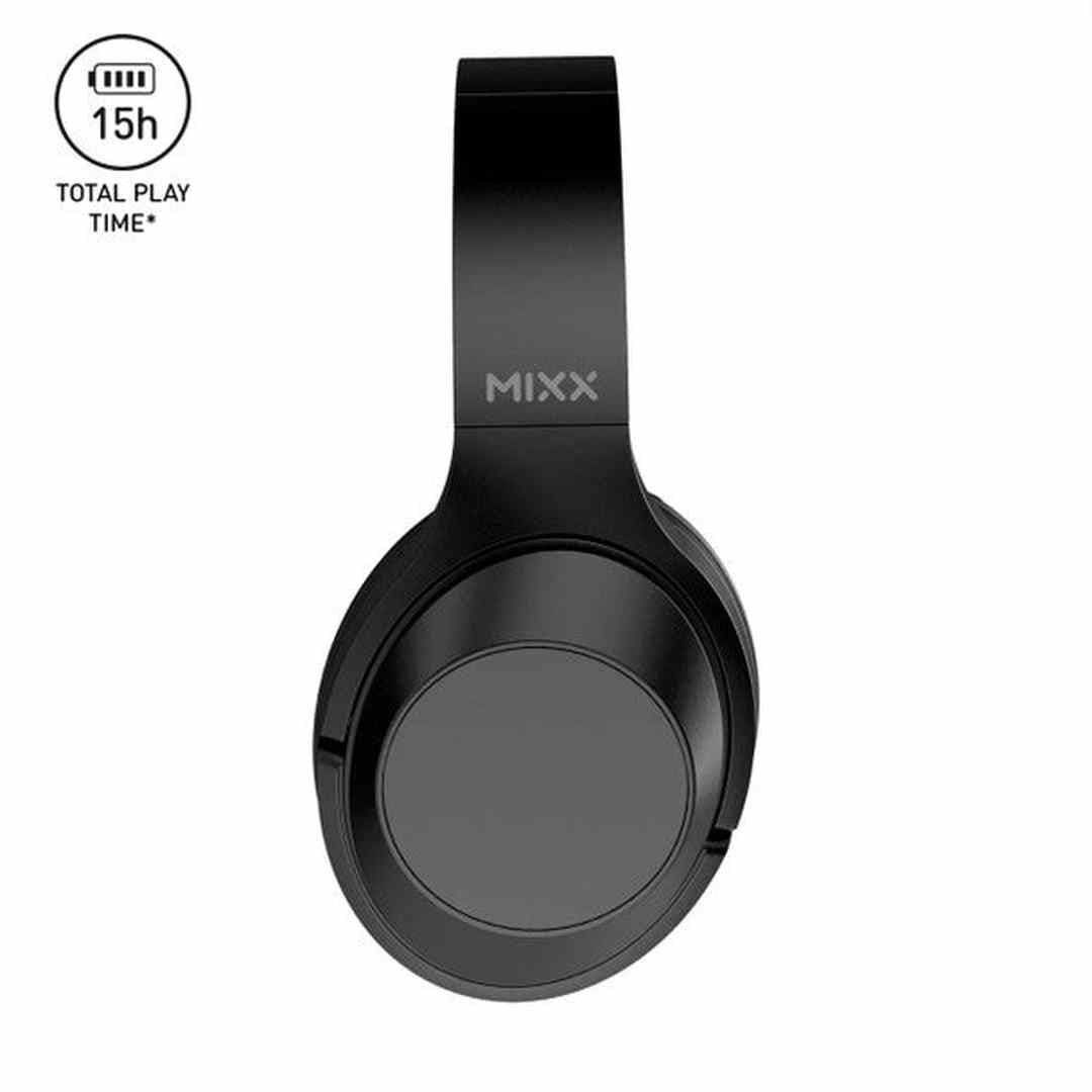 Mixx StreamQ C1 On-Ear Wireless Headphones Black | SQC1-BK-BK-328 Mixx Euronics Ireland