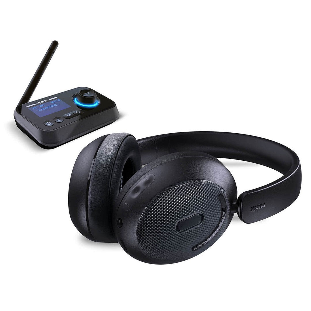 Mixx StreamQ TV Headphones + StreamPort TV Black | SQTV-SP-BK-399 Mixx Euronics Ireland