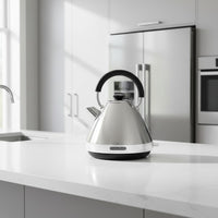 Morphy Richards Venture 1.5L Silver Pyramid Kettle | 100130