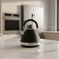 Morphy Richards Venture 1.5L Black Pyramid Kettle | 100131