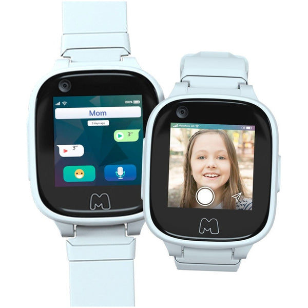 Moochies Connect 4G Smartwatch and GPS Tracker for Kids | MW14WHT