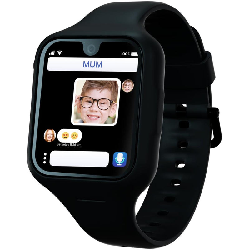 Moochies Odyssey 4G Smartwatch and GPS Tracker for Kids | MW13BLK