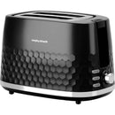 Morphy Richards Hive 2 Slice Black Toaster | 220031 Morphy Richards Toaster Euronics Ireland