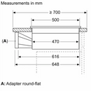 Neff N50 Induction Hob with Built In Ventilation | V58NBS1L0 NEFF Hob Euronics Ireland