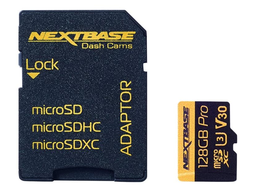 Nextbase 128GB U3 microSD card with SD adapter