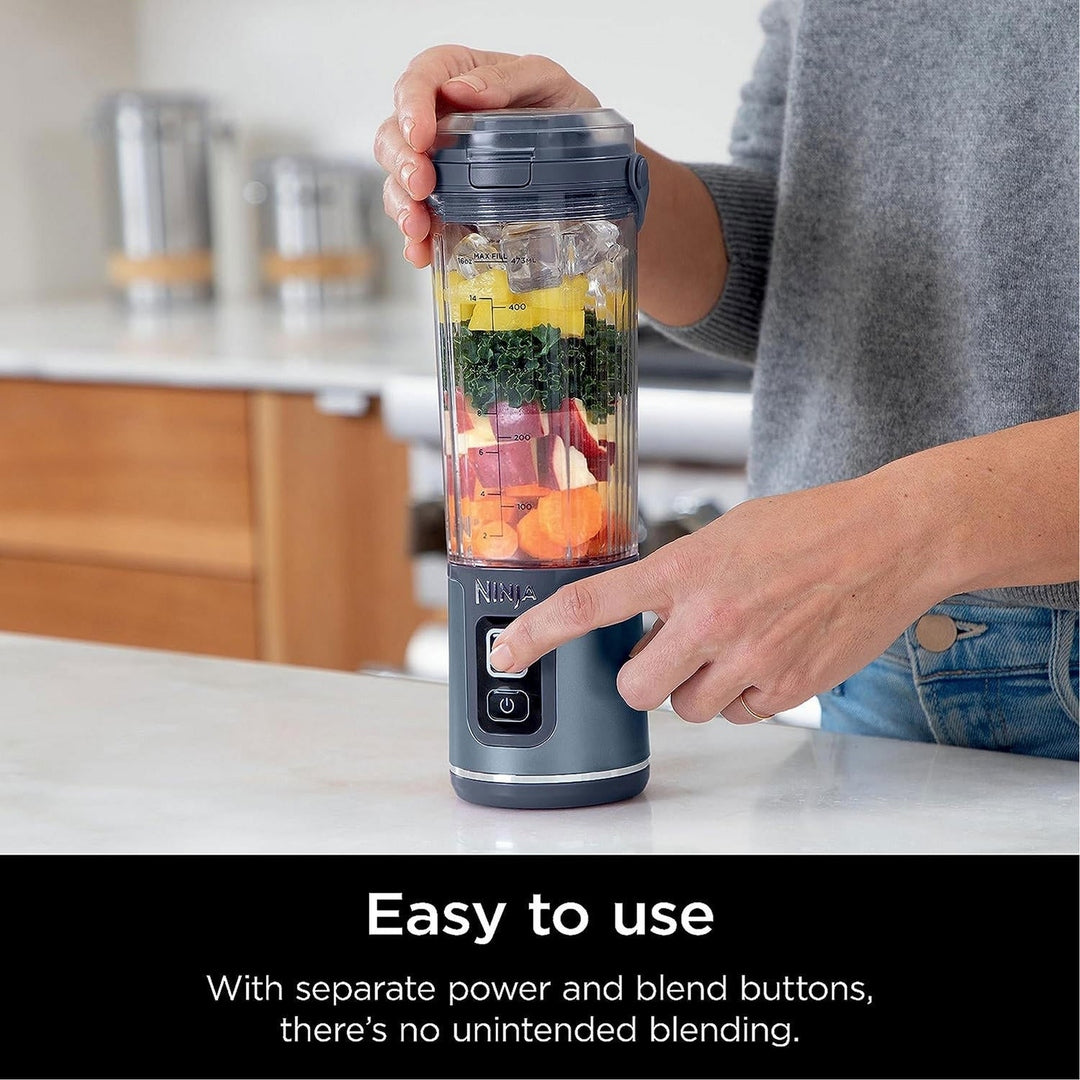 Ninja Blast Cordless Portable Blender Denim Blue | BC151UKNV Ninja Blender Euronics Ireland
