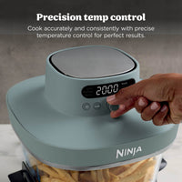 Ninja CRISPi PRO 7-in-1 XL Glass Air Fryer – Ash Grey | AS101UKGY