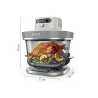 Ninja CRISPi PRO 7-in-1 XL Glass Air Fryer - Bone | AS101UKLG