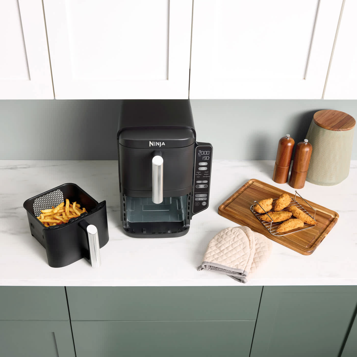 Ninja Double Stack 2-Drawer Air Fryer 7.6L – SL300UK Ninja Euronics Ireland