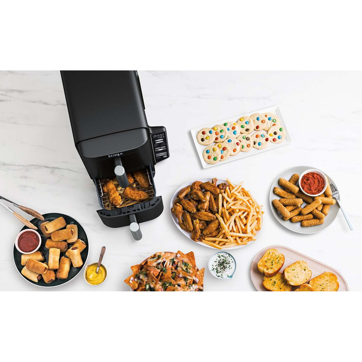 Ninja Double Stack 2-Drawer Air Fryer 7.6L – SL300UK Ninja Euronics Ireland