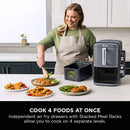 Ninja Double Stack XL 2 Drawer Air Fryer 9.5L | SL400UK Ninja Air Fryer Euronics Ireland