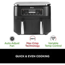 Ninja Foodi Dual Zone Air Fryer 7.6 L | AF300UK Ninja Air Fryer Euronics Ireland