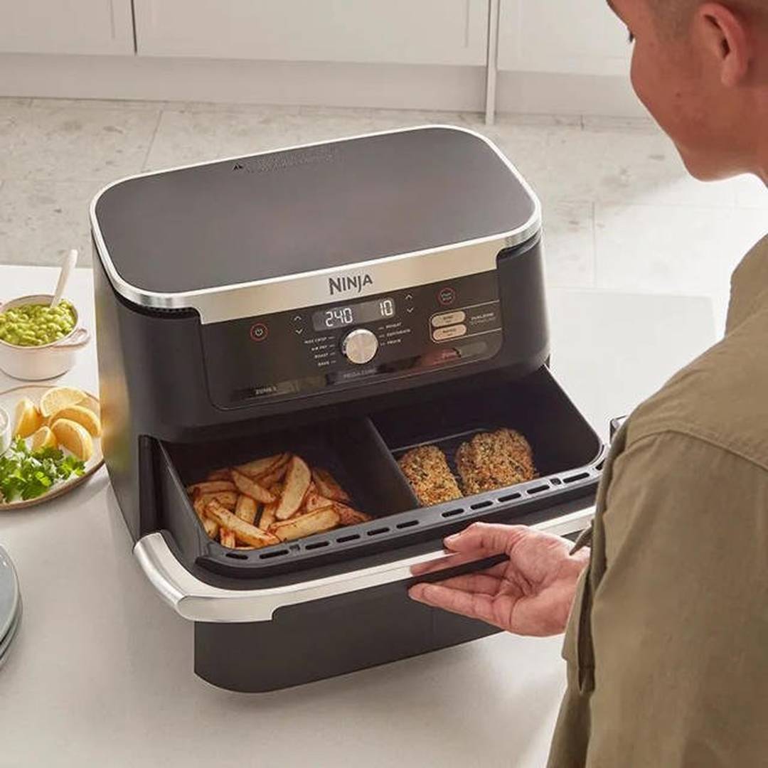 Ninja Foodi FlexDrawer 10.4L Air Fryer | AF500UK Ninja Air Fryer Euronics Ireland