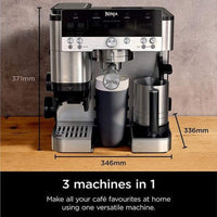 Ninja Luxe Café Premier Series Coffee Machine with Cold Brew | ES601UK Ninja Coffee Machine Euronics Ireland