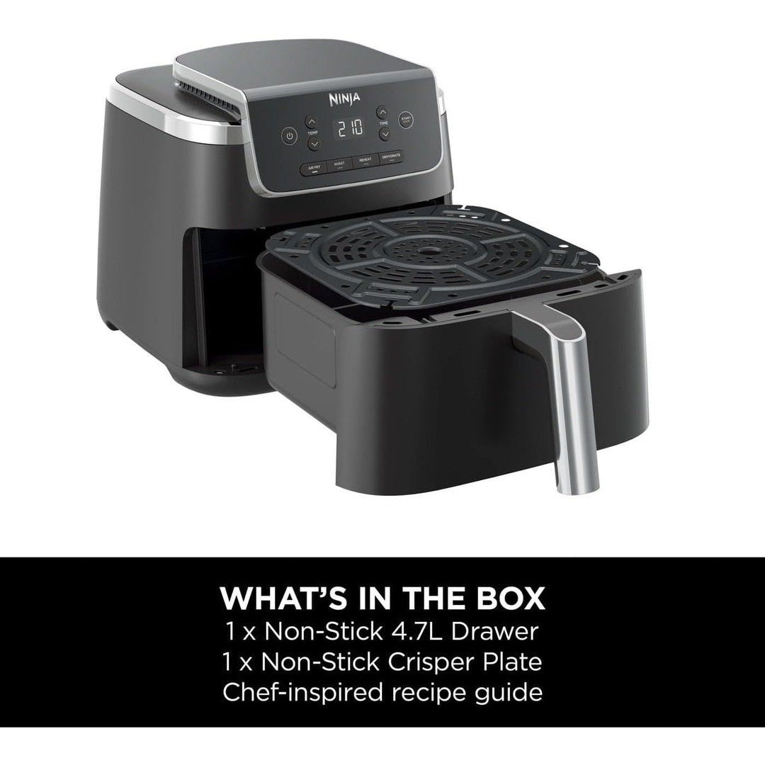 Ninja Pro 4.7L Air Fryer - Black | AF140UK Ninja Euronics Ireland