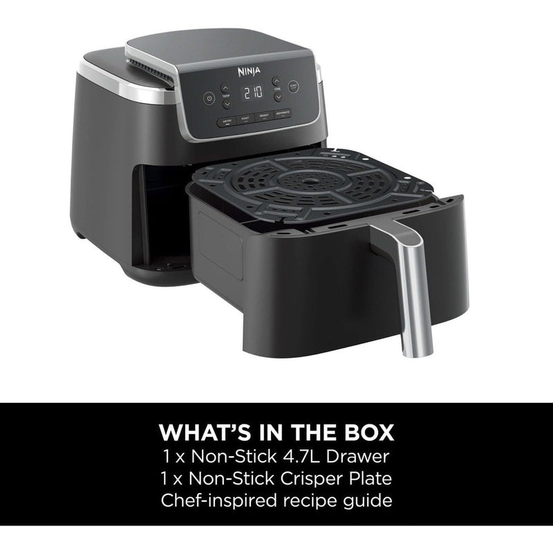 Ninja Pro 4.7L Air Fryer - Black | AF140UK Ninja Euronics Ireland