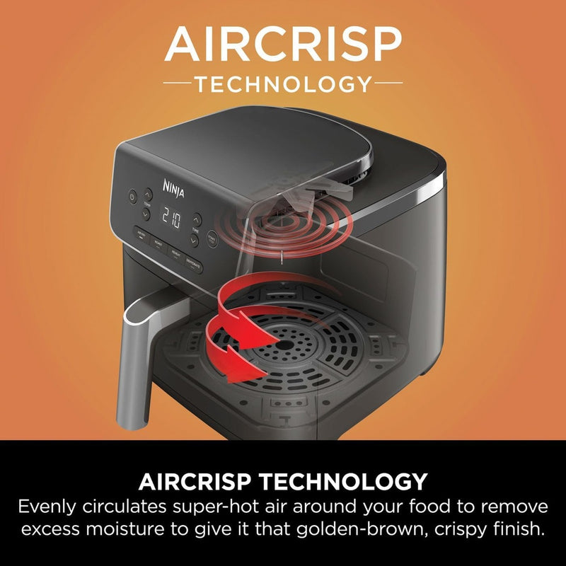 Ninja Pro 4.7L Air Fryer - Black | AF140UK Ninja Euronics Ireland