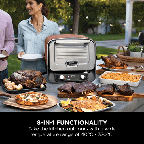Ninja Woodfire Electric Outdoor Oven | OO101UK Ninja Grill Euronics Ireland