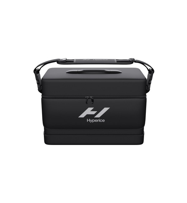 Hyperice Normatec Carry Case, black, closed exterior product view