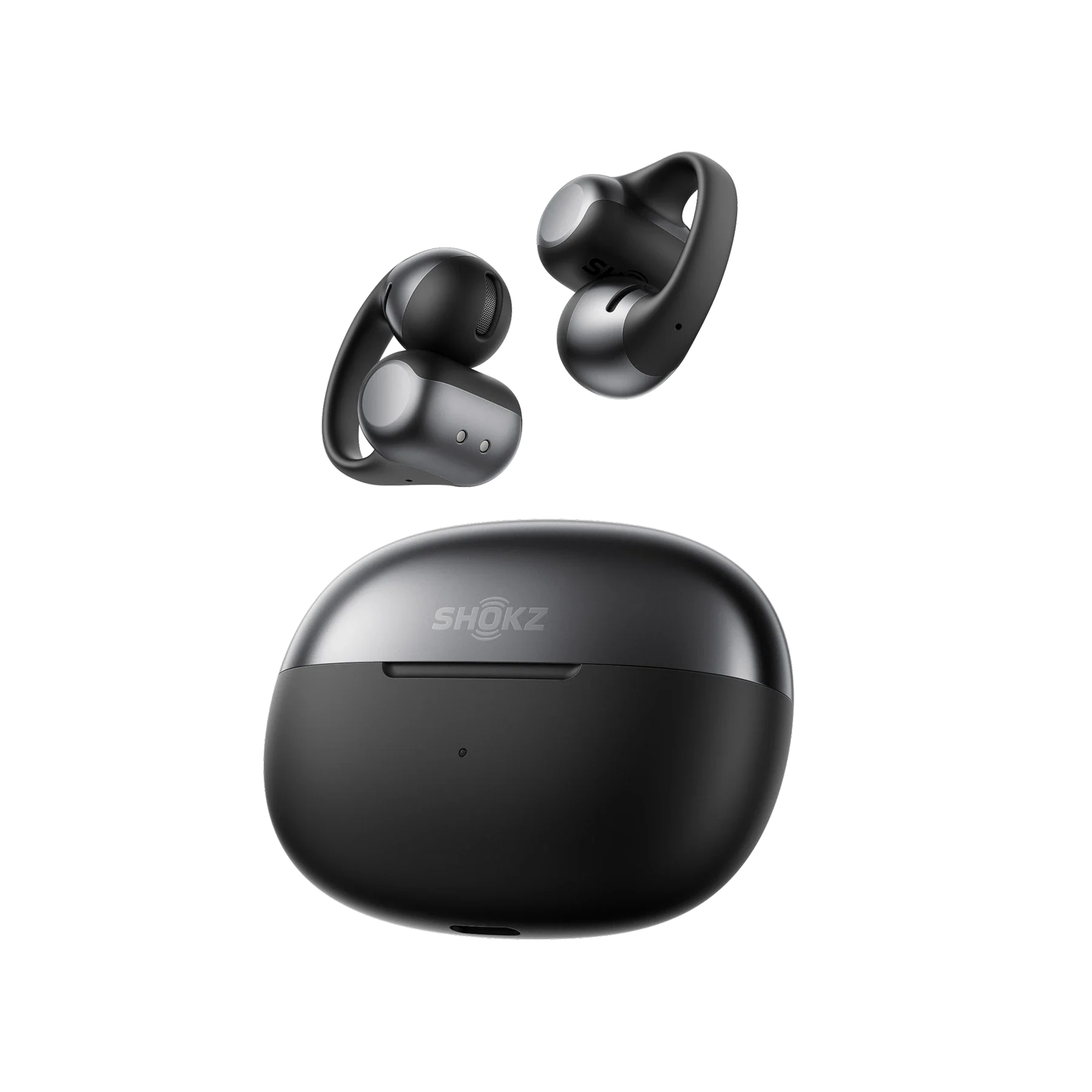 Shokz OpenDots ONE Open-Ear Clip-On Earphones, Black product image