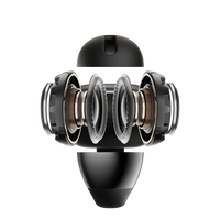 Shokz OpenDots ONE Open-Ear Clip-On Earphones, Black product image