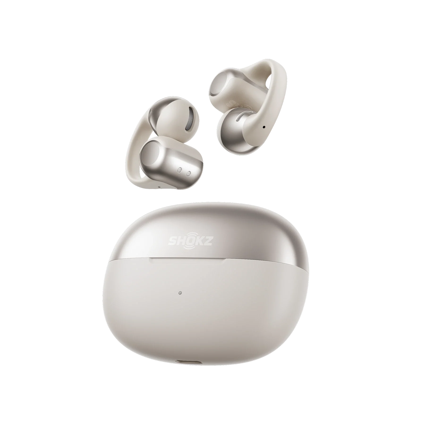 Shokz OpenDots ONE Open-Ear Clip-On Earphones, Grey product image