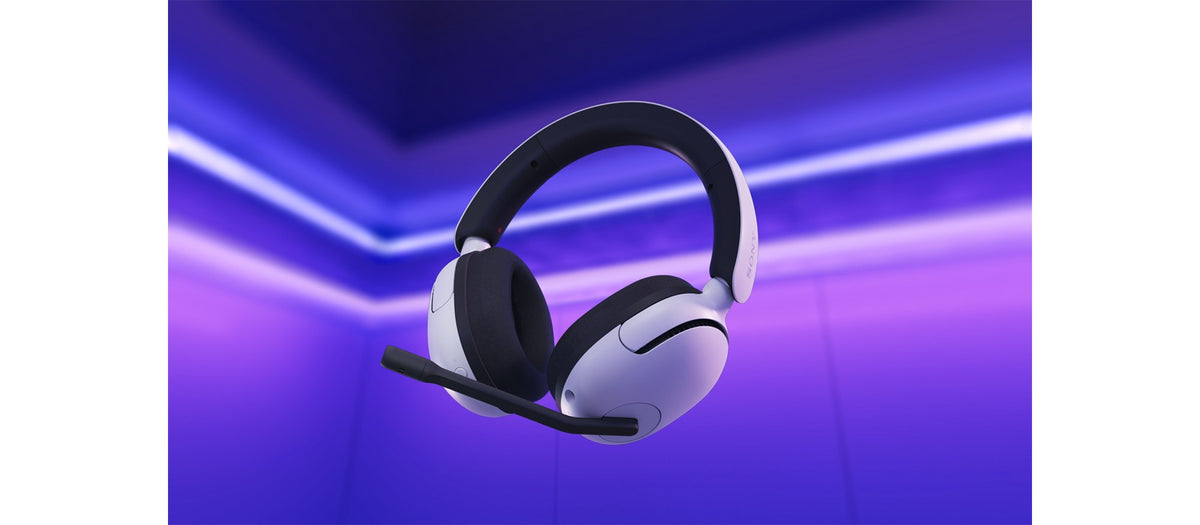 Sony INZONE H5 Wireless Gaming Headset - White - lifestyle