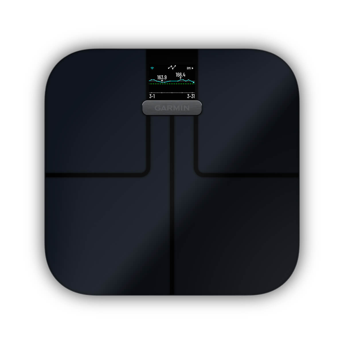 Garmin Index S2 Wi-Fi Smart Scale - front view  - pd-01