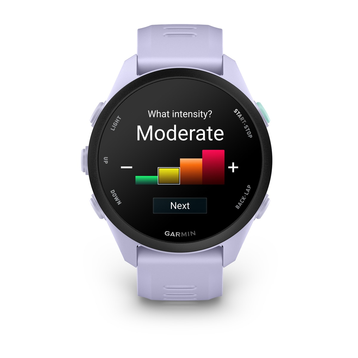 Garmin Forerunner 70 GPS Running Smartwatch - display screen
