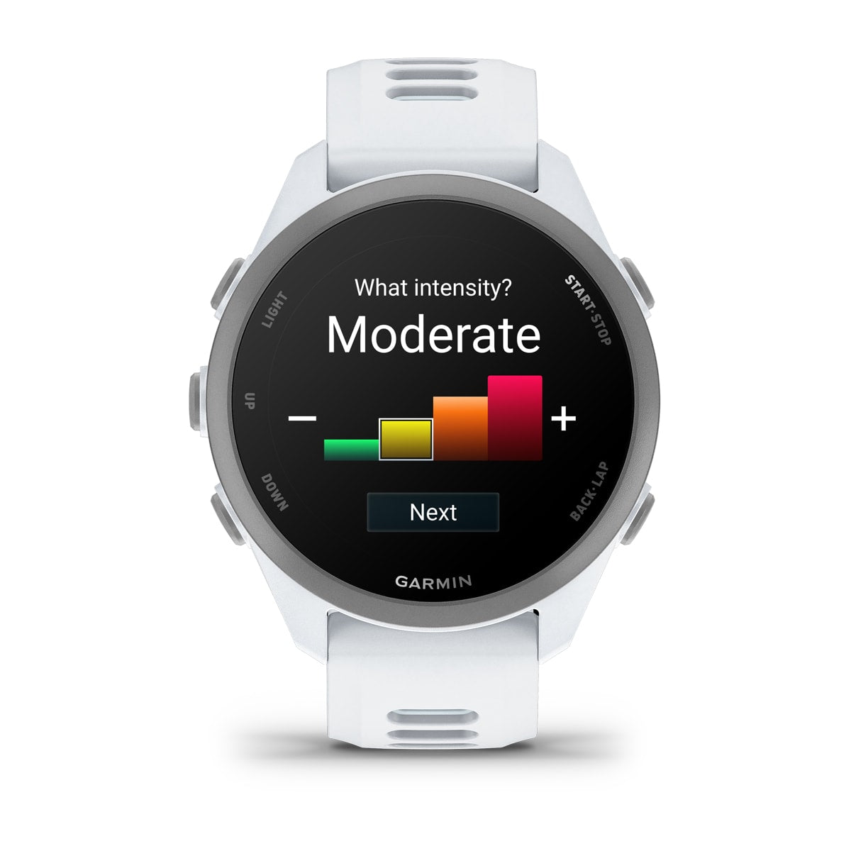 Garmin Forerunner 170 GPS Running Smartwatch - display screen