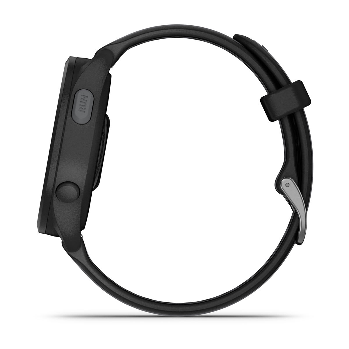 Garmin Forerunner 165 Music GPS Running Smartwatch - side view