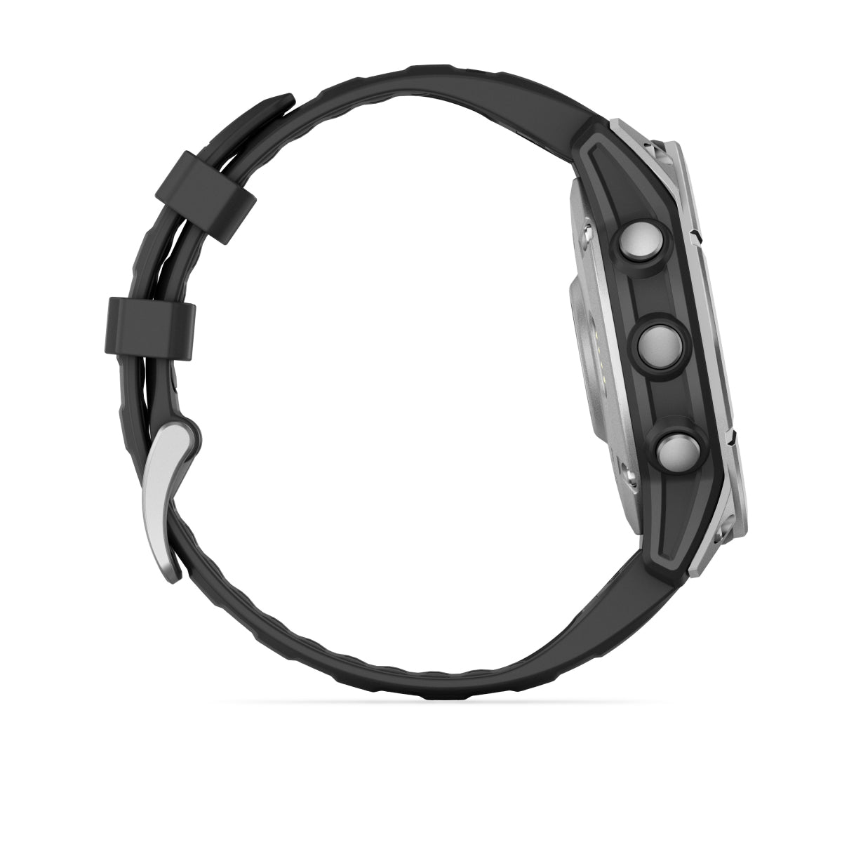 Garmin fenix E 47mm AMOLED GPS Smartwatch - side view