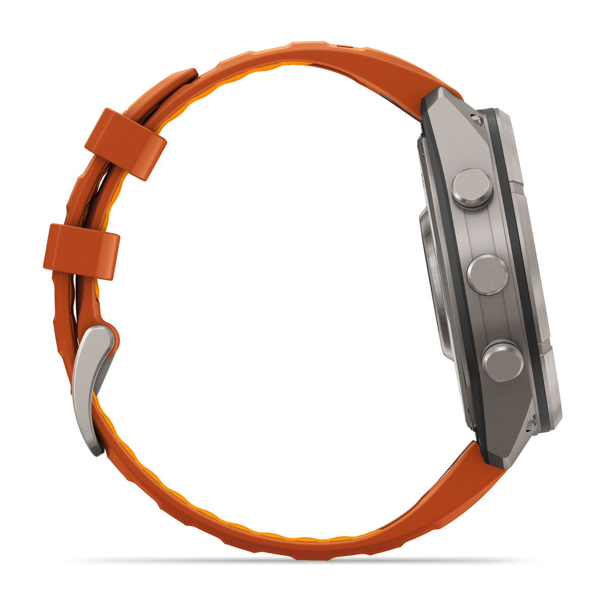 Garmin fenix 9 Pro inReach 47mm AMOLED Sapphire GPS Smartwatch - side view