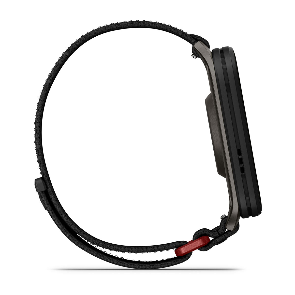 Garmin Venu X1 Ultra-Thin GPS Smartwatch - side view