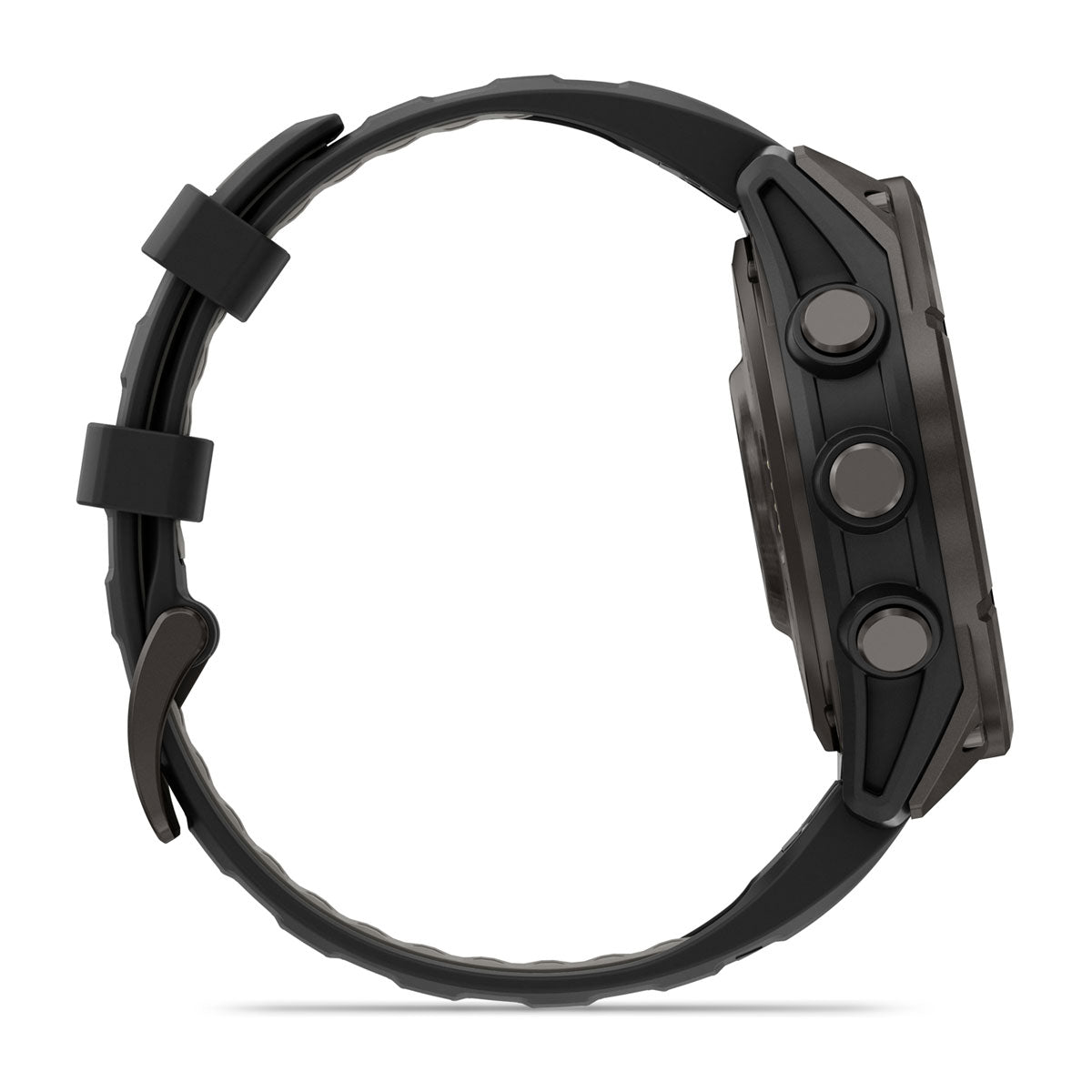 Garmin fenix 8 Pro 47mm AMOLED Sapphire GPS Smartwatch with inReach - side view