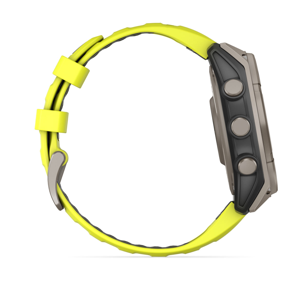 Garmin fenix 8 47mm Solar Sapphire GPS Smartwatch - side view