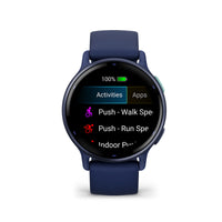 Garmin vivoactive 5 Smartwatch - Metallic Navy | 49-GAR-010-02862-12