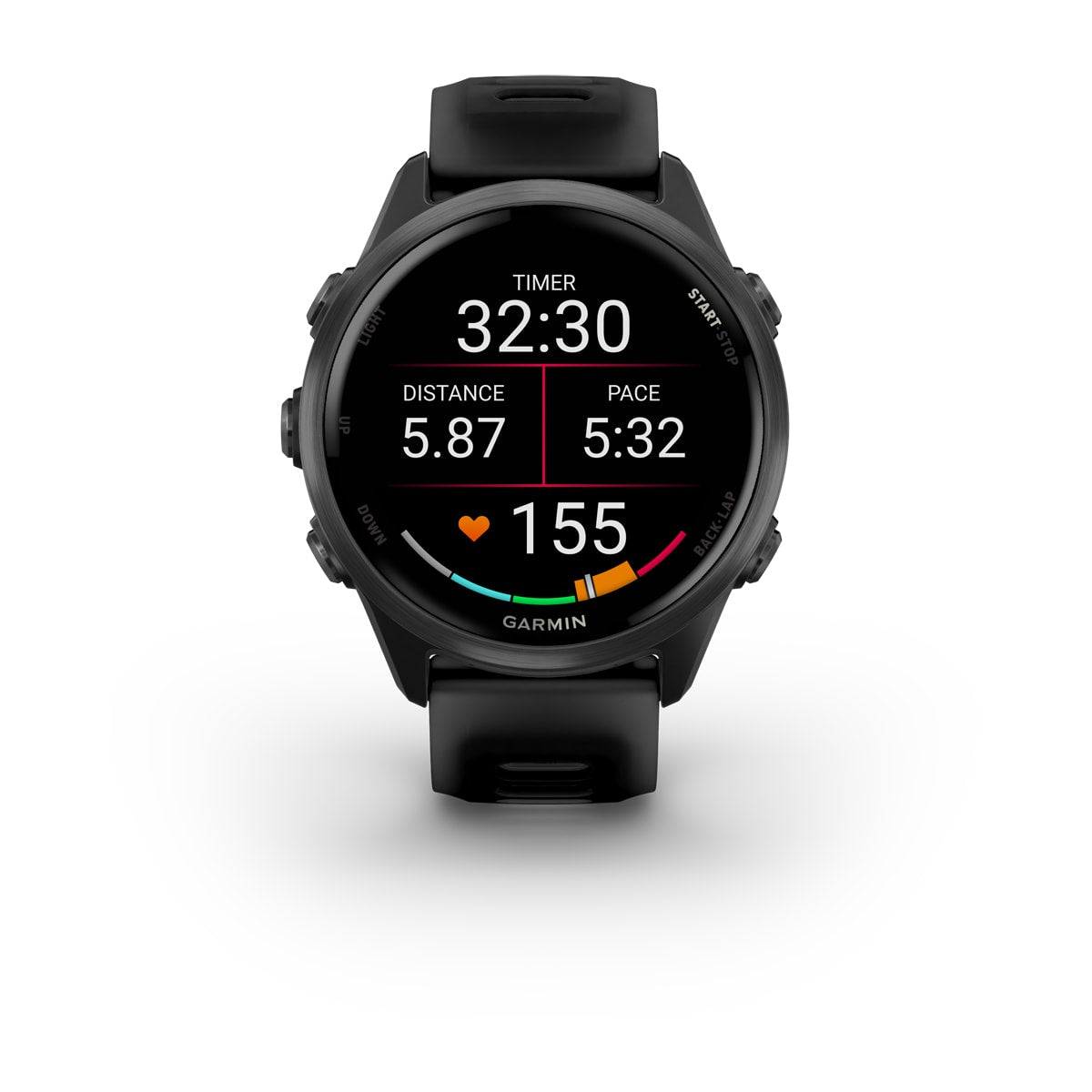 Garmin Forerunner 570 42mm GPS Running Smartwatch - display screen
