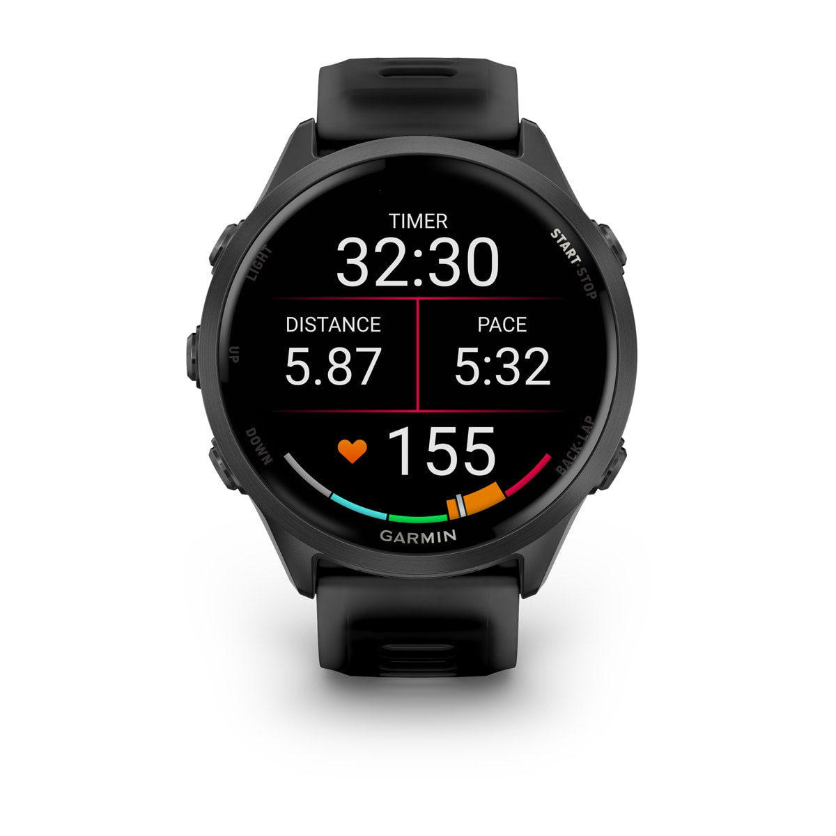 Garmin Forerunner 570 47mm GPS Running Smartwatch - display screen