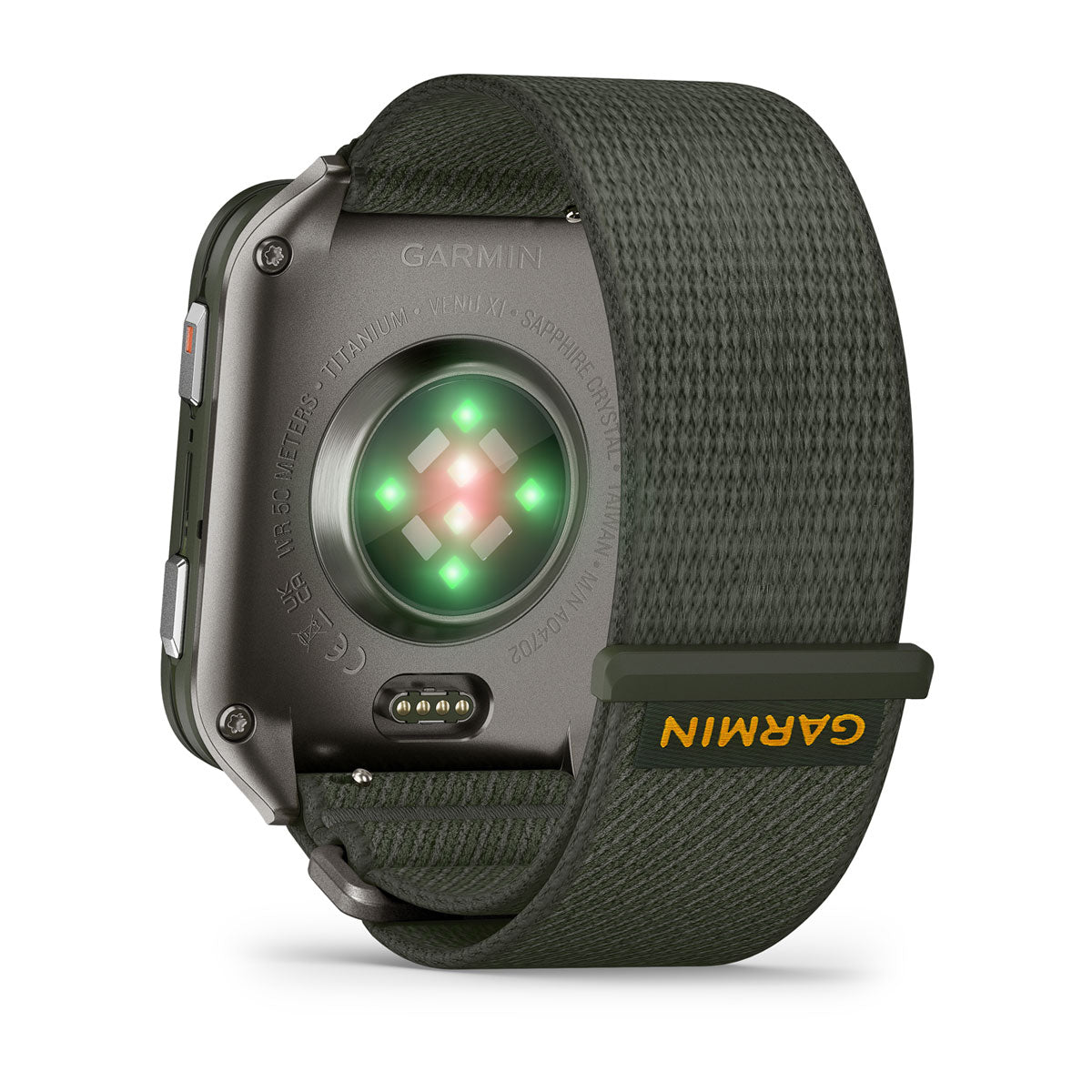 Garmin Venu X1 Ultra-Thin GPS Smartwatch - back view