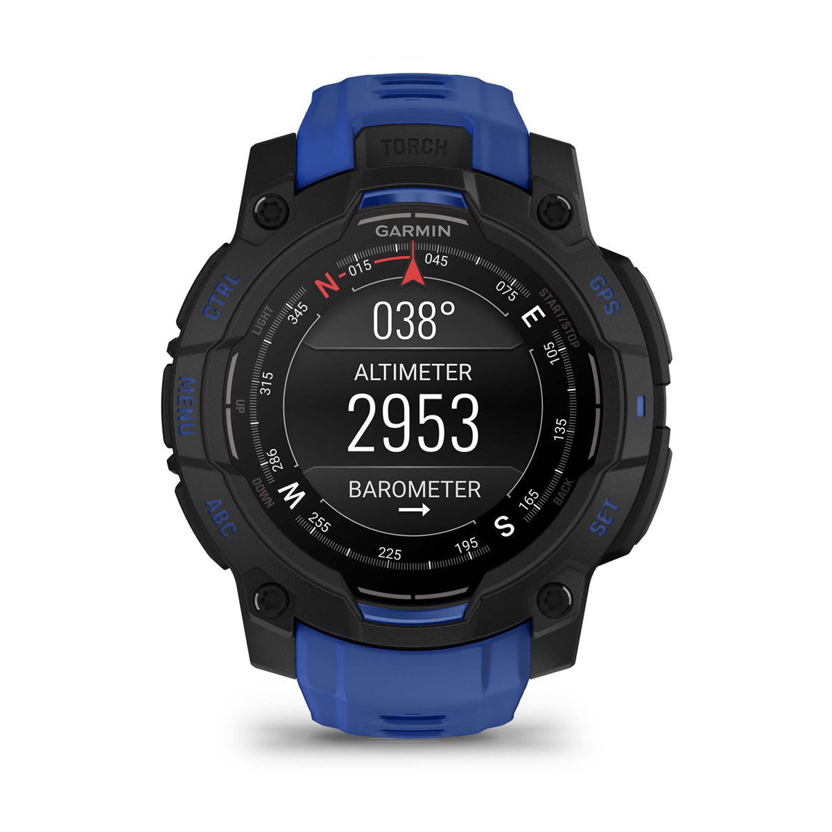 Garmin Instinct 3 45mm AMOLED Rugged GPS Smartwatch - display screen