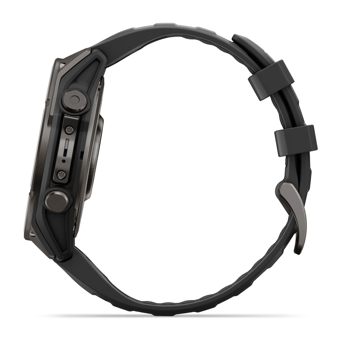 Garmin fenix 9 47mm AMOLED Sapphire GPS Smartwatch - side view