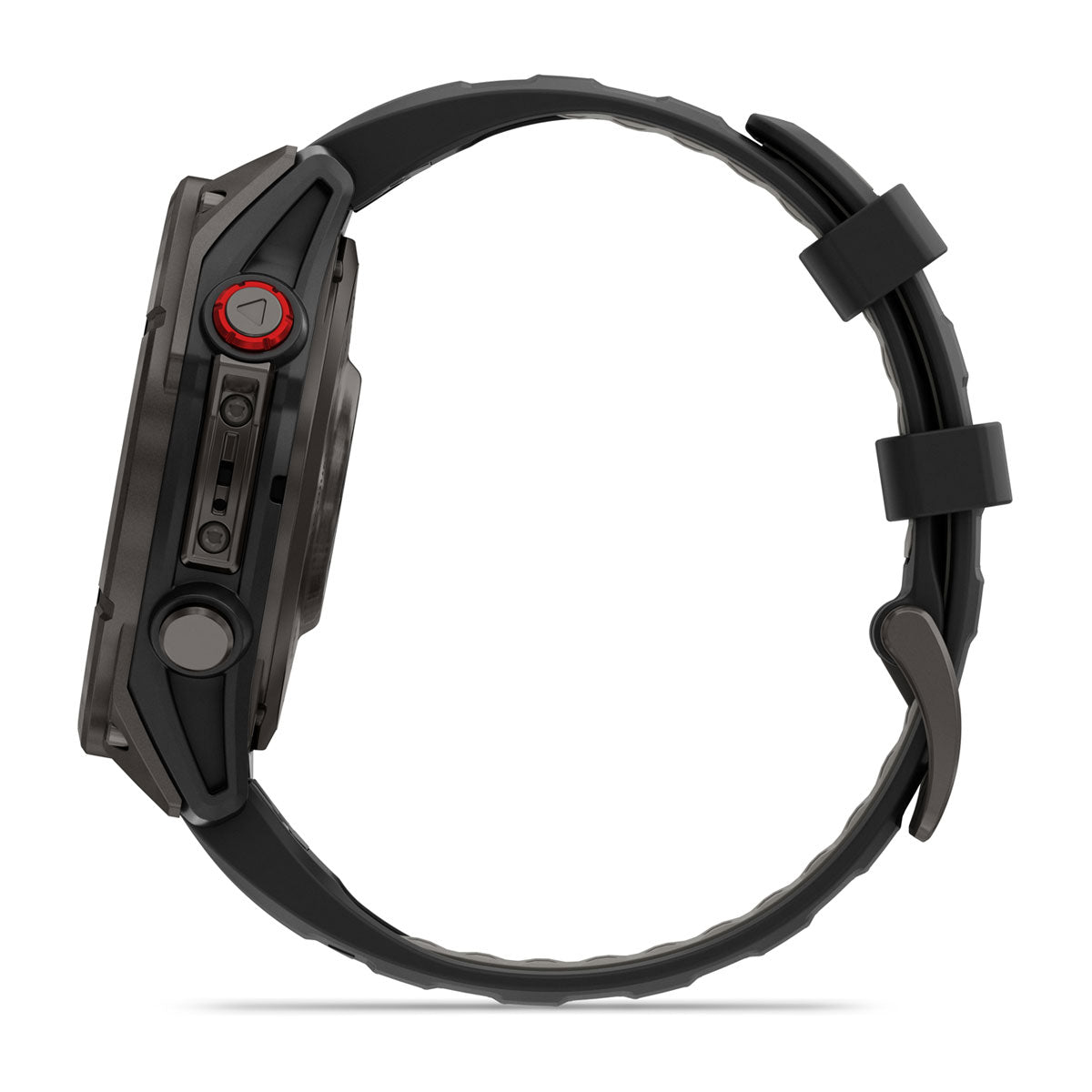 Garmin fenix 8 Pro 47mm AMOLED Sapphire GPS Smartwatch with inReach - side view