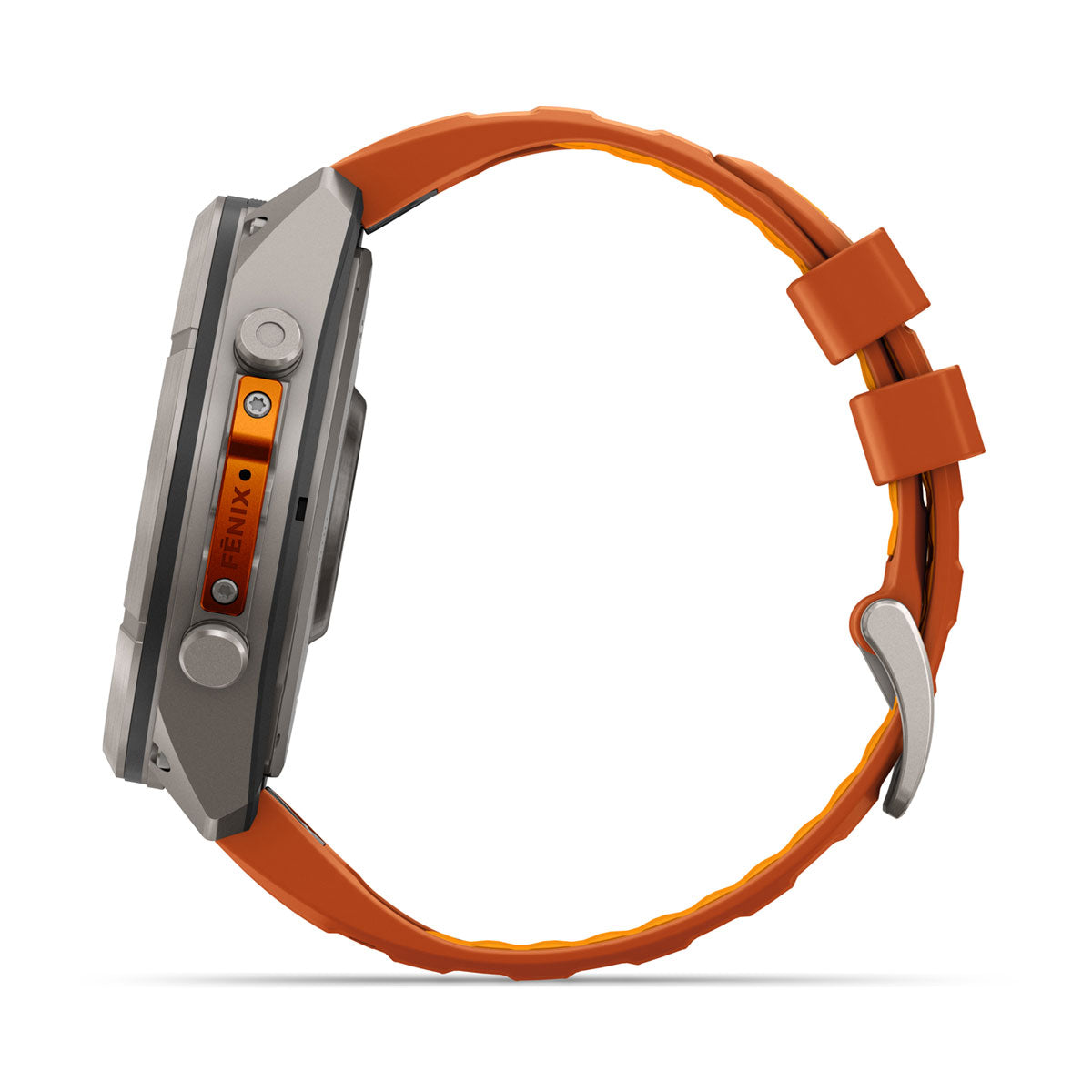 Garmin fenix 9 Pro inReach 51mm AMOLED Sapphire GPS Smartwatch - side view