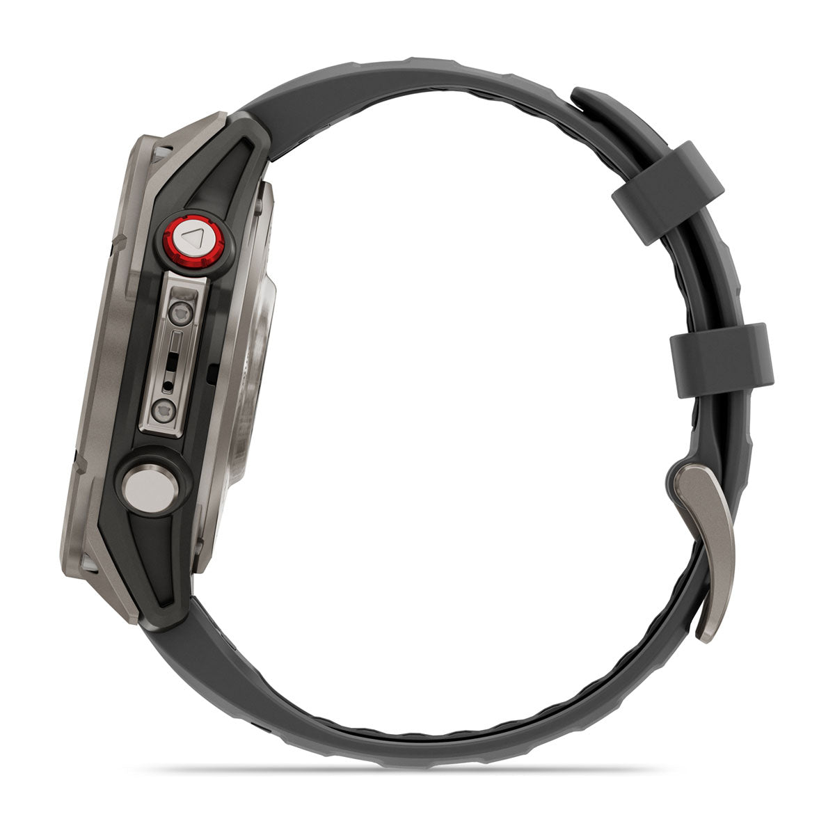 Garmin fenix 8 Pro 47mm AMOLED Sapphire GPS Smartwatch with inReach - side view