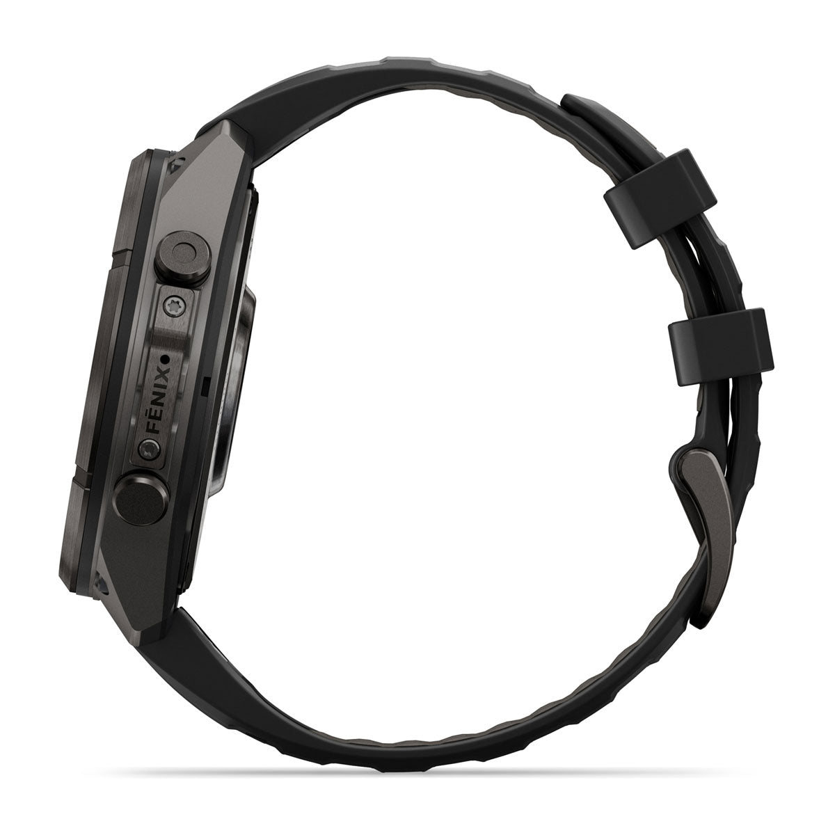 Garmin fenix 9 Pro 47mm AMOLED Sapphire GPS Smartwatch - side view