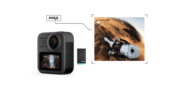 GoPro Max 360 Waterproof 6k Action Camera | CHDHZ-202-RX