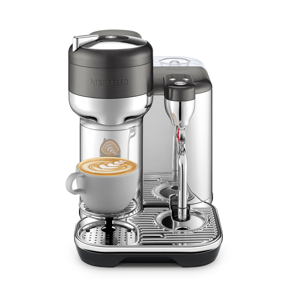 Sage The Vertuo Creatista Coffee Machine Black Stainless Steel