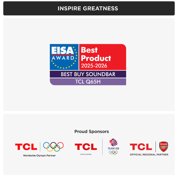 TCL 5.1 Channel Dolby Soundbar with Woofer | Q65HK