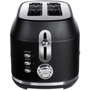 Rangemaster Classic 2 Slice Black Toaster | RMCL2S201BK Rangemaster Toaster Euronics Ireland